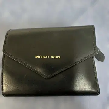 MICHAEL KORS 블랙 3단 폴더형 지갑