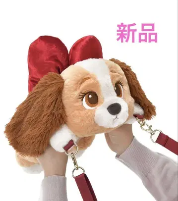 101마리 강아지 레이디 멀티 숄더백 봉제 인형 디즈니