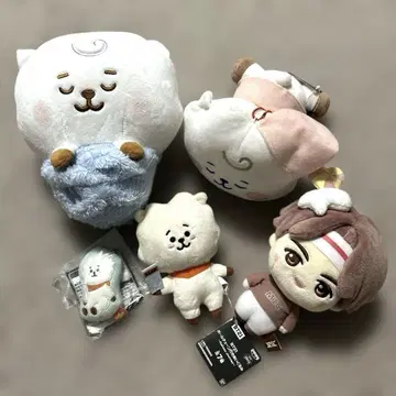 새상품 있음 BTS JIN 진 RJ 봉제 인형 묶음 판매 BT21