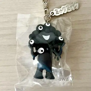 새상품 블랙 미야쿠 키링 입체 마스코트 블랙 만박