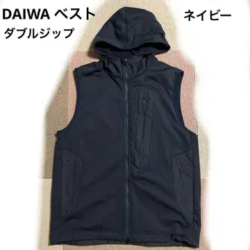 DAIWA 네이비 후드 부착 베스트