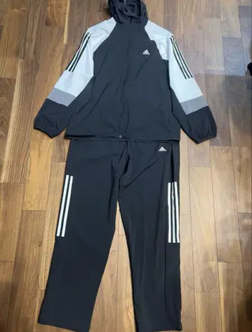 adidas 블랙 저지 XL 상하의 세트 의류