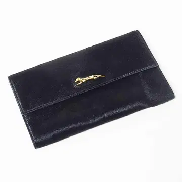 [TRUSSARDI] 송치/가죽 코인 포켓 부착 3단 접이식 지갑