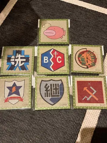 걸즈&판처 다다미 코스터 미사용 새상품