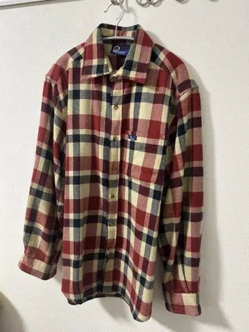Penfield 체크 무늬 긴팔 셔츠 L