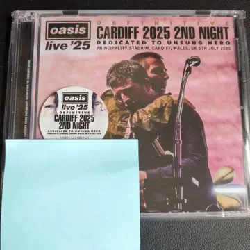 DEFINITIVE CARDIFF 2025 2ND NIGHT oasis