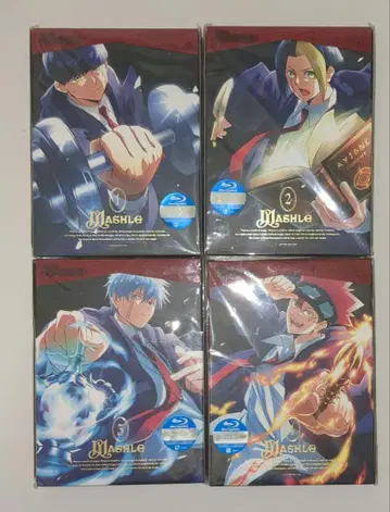 매쉬루 -MASHLE- (완전 생산 한정판) Blu-ray 전 4권 세트