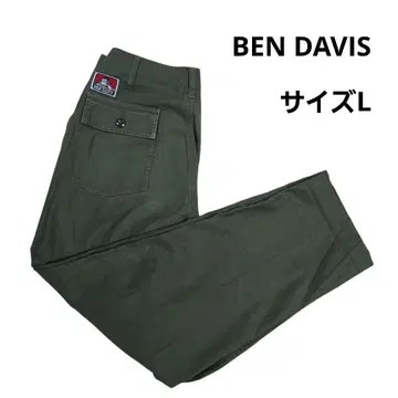 BEN DAVIS 베이커 팬츠 카키 사이즈 M