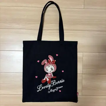 메조피아노 베리에 블랙 한정판 Lovely Berrie 토트백