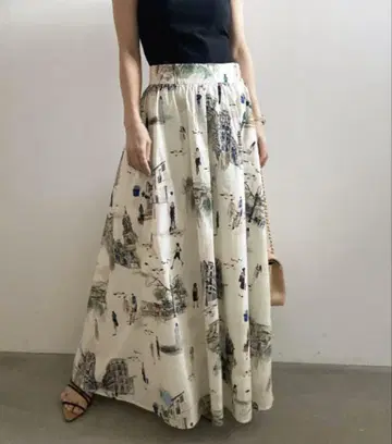 MEDI MALAGA PLENTIFUL FLARED SKIRT