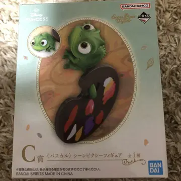 Disney 프린세스 제일복권 C상 [ 파스칼 ] 장면 픽시 피규어