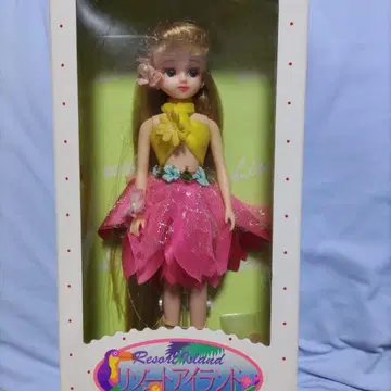 미사용 새상품 타카라 리카짱 인형 리조트 아일랜드