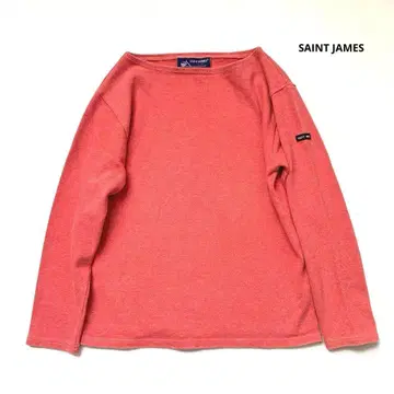 세인트 제임스 웨쌍 SAINT JAMES 티셔츠 핑크 빨간색