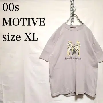 00s MOTIVE 모티브 T셔츠 XL 마키타 코헤이 구제 의류