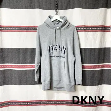 DKNY 마녀 후드 롱 기장 후드티 뉴욕 컬러 아치 로고 90sY2K