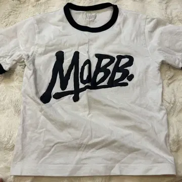 MOBB 로고 T셔츠 화이트