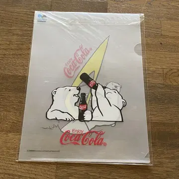 코카콜라 시로쿠마 클리어 파일