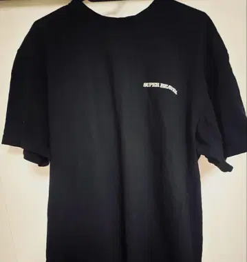 SUPERBEAVER 슈퍼 비버 백드롭T셔츠 블랙 XL