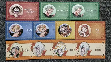 ONE PIECE NARUTO 명함 카드 컬렉션