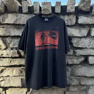 00s SYSTEM OF A DOWN 빈티지 셔츠 XL