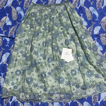 Jane Marple 꽃 레이스 스커트