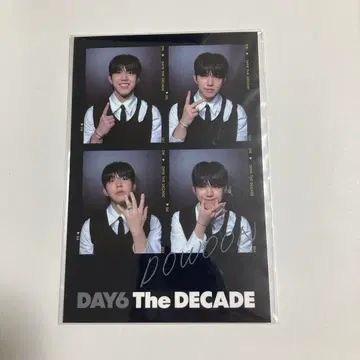 DAY6 도운 THE DECADE 4컷 사진
