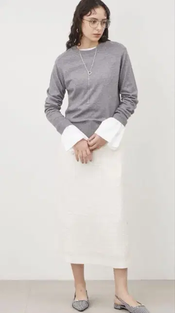 milaowem 롱 스커트