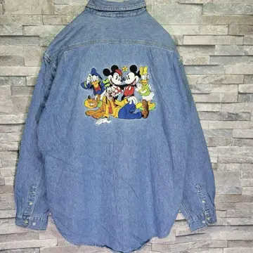Disney 데님 셔츠
