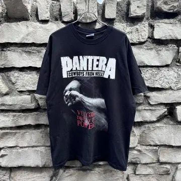 90s PANTERA vintage 티셔츠 Hanes XL 판테라