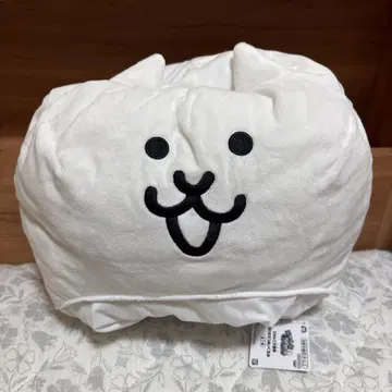 냥코 대전쟁 뒤집어쓰는 고양이 봉제 인형