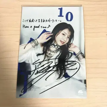 아마미야 텐 브로마이드 새상품 Ten to Bluer