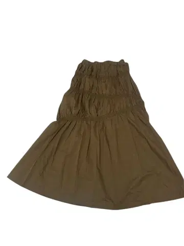 FREAK'S STORE 카키 플레어 스커트 사이즈 F