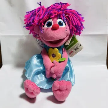 세서미 스트릿 애비 GUND 봉제 인형 택 포함 미사용 애비카다비