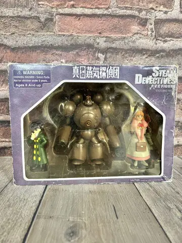 Steam Detectives PVC 피규어 세트