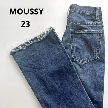[ MOUSSY ] 마우지 플레어 데님 부츠컷