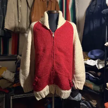 60s 카우친 스웨터