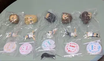 케이온!! 큥큥 캐릭터 피규어 5종
