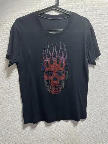 루시앙 페라 피네 스컬 T셔츠 XS 블랙