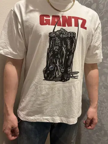 GANTZ 오카 하치로 T셔츠 화이트