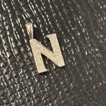 아이파니 목걸이 참 알파벳 N 다이아몬드