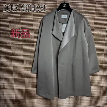 새상품 [ DOUX ARCHIVES ] 카노코 종이상자 다운 라펠 코트