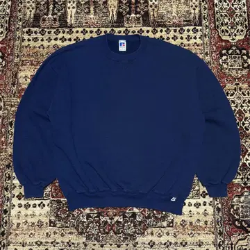 90s USA RUSSELL ATHLETIC 앞V 맨투맨 네이비 XL