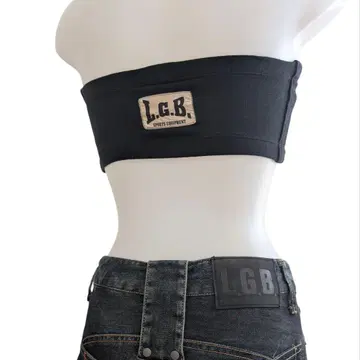 LGB 블랙 튜브탑
