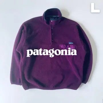 Patagonia 1994년 신틸라 스냅T 자메이카 제조 L 퍼플