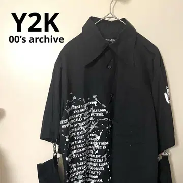 Y2K 00's archive ACID MEN 긴팔 셔츠 펑크