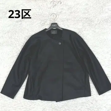 23구 노카라 자켓 울 판초