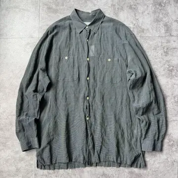 1990's 'ZEGNA' Cotton Sheer Shirt 이탈리아제