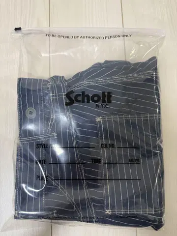 Schott 히코리 데님 28인치
