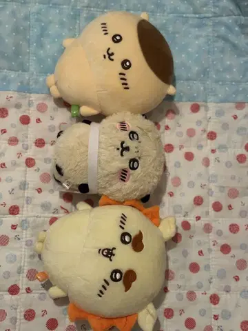 치이카와(먼작귀) 캐릭터 봉제 인형 3개