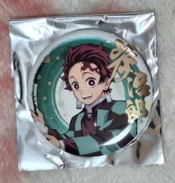 귀멸의 칼날 무라세 라이스 트레이딩 메탈릭 캔뱃지 카마도 탄지로